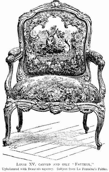Histoire du design... Louis XV