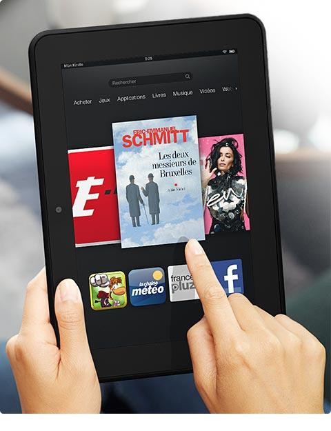 Amazon lance sa tablette tactile Kindle Fire HD 8,9 pouces