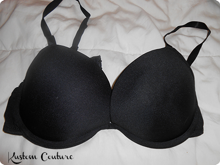 Soutien-gorge avant customisation