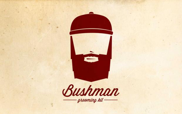 7 Bushman Grooming Kit branding by Nick Johnston on CharliEstine.net