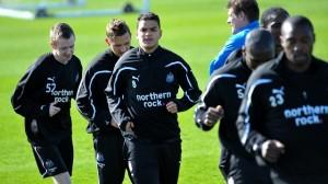 Ben arfa de retour à l'entrainement à newcastle