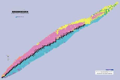 Comment transformer le plomb en or ? All of the isotopes, with the number of neutrons increasing as you go up, and the number of protons increasing to the right.