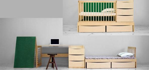 Smart kids Mini, meubles multifonctions pour une chambre d’enfant