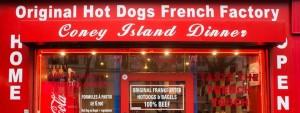 « Coney Island dinner »: le roi du Hot Dog, du Juke-Box et de la remorque…
