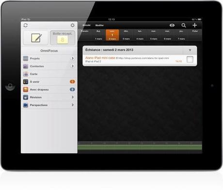 Omnifocus iPad mini Mac Aficionados