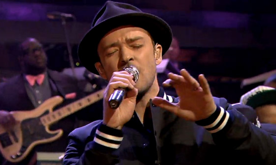 Justin Timberlake Performs « Strawberry Bubblegum » On Late Night With Jimmy Fallon  [Video]
