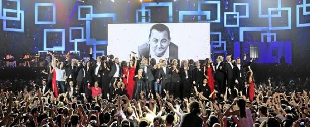 Audiences TV: Record historique pour Les Enfoirés 2013 sur TF1