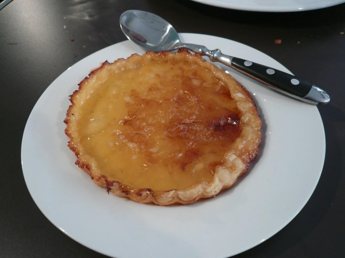 Restau Eh Oui assiette tarte citron