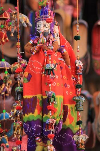 Inde,Jaipur,Marionettes