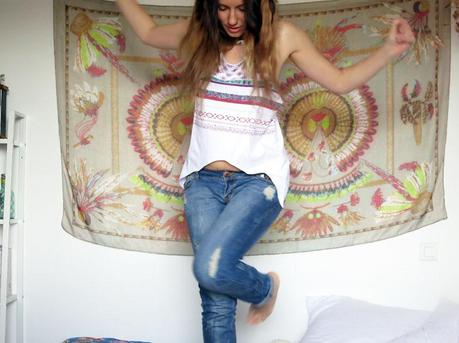 Oversized Cropped Tank