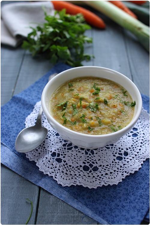 Mouliné de légumes