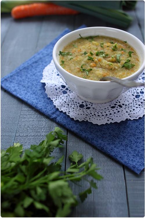 Mouliné de légumes