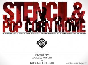 [News] Stencil & Pop Corn Movie : l’expo street art et cinéphile !