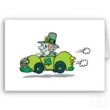 L’automobile en vert pour la Saint-Patrick