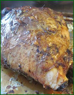 Gigot d'agneau confit de 5 heures parfumé au thym et au romarin