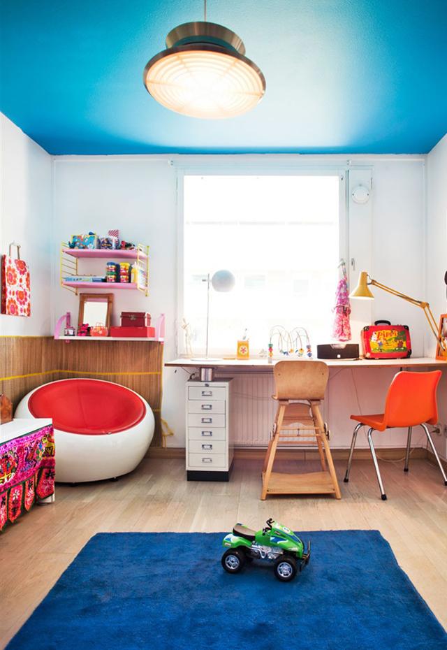 plafond couleur ciel