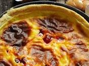 Joli flan cerises avec comme odeur d'enfance… enfin mère avait pensé cuisiner jour