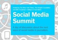 Capture d'écran du site du Sommet sur les Médias Sociaux