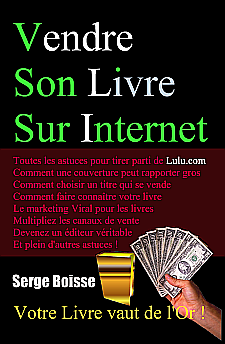 Vendre son Livre sur Internet - livre de Serge Boisse