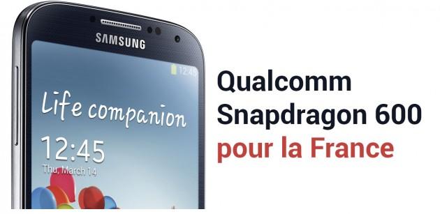 le Samsung Galaxy S4 sera équipé d’un Qualcomm Snapdragon 600