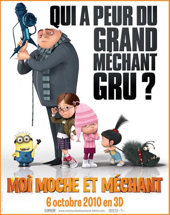 Moi, Moche et Méchant (Dispecable Me - Chris Renaud, Pierre Coffin, 2010)