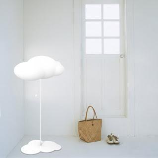 lampe nuage blanc enfant design tendance