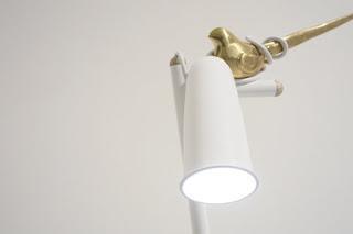 lampe monocomplex oiseaux bronze design déco