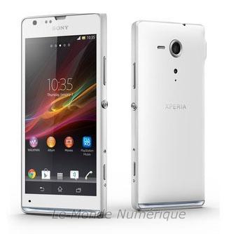 Deux nouveaux smartphones Sony sous Android : Xperia SP et Xperia L