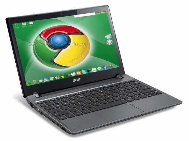 Test de l'ordinateur portable Acer Chromebook C7 C710 sous Chrome OS