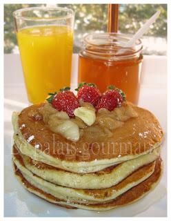 Pancakes moelleuses au fromage cottage