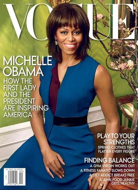 MICHELLE OBAMA POSE POUR VOGUE ET PARLE DE SON INTIMIME AVEC LE PRESIDENT DES ETATS-UNIS