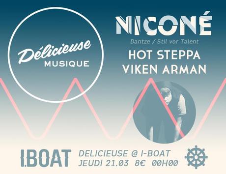 Délicieuse Musique invite Niconé à l'IBoat Bordeaux