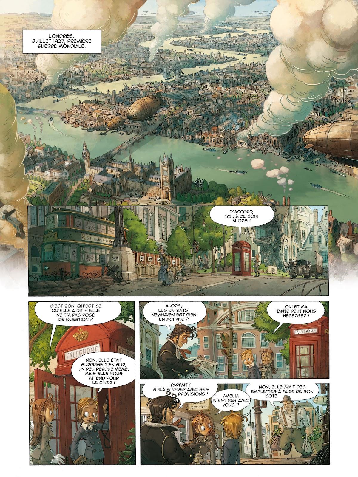 Le voyage extraodinaire, BD steampunk délicieuse, par Filippi et Camboni