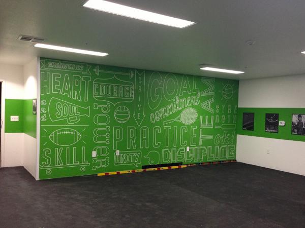 Voila, ça c'est un beau gymnase !