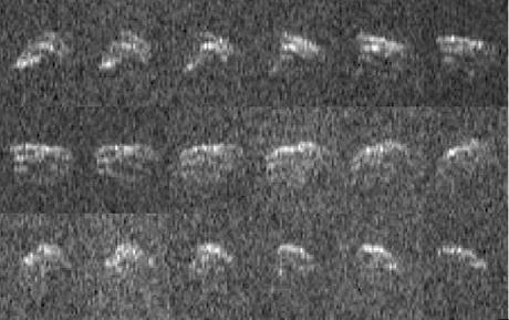 Portrait de l'astéroïde 2013 ET qui s'est hasardé à 1,1 millions de km de la Terre le 10 mars 2013