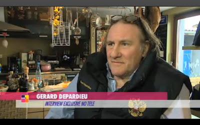 Gérard Depardieu en entrevue...