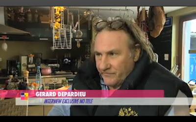 Gérard Depardieu en entrevue...