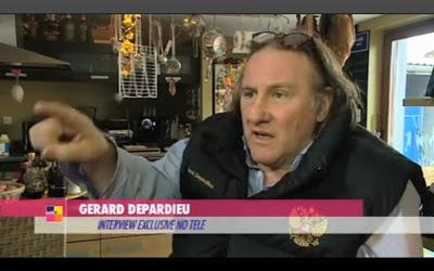 Gérard Depardieu en entrevue...