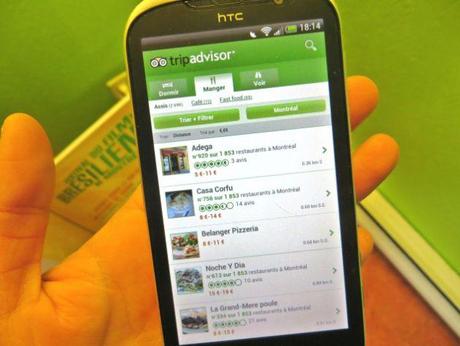 Les applications Android en voyage