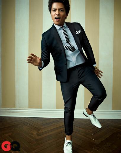 Bruno Mars dans GQ (avril 2013)