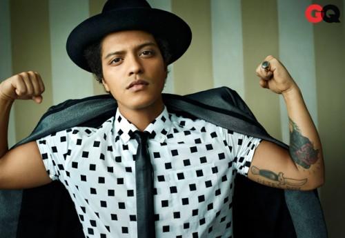 Bruno Mars dans GQ (avril 2013)