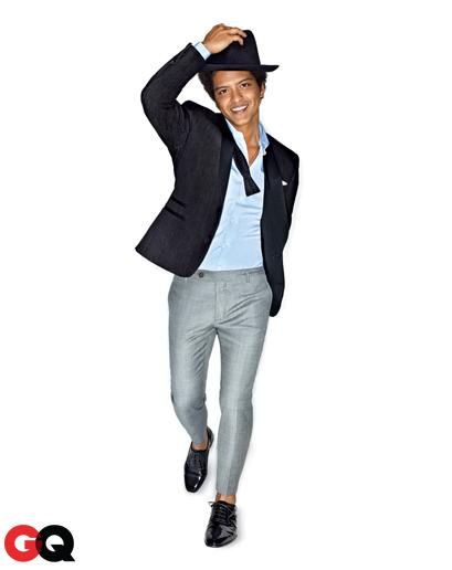 Bruno Mars dans GQ (avril 2013)