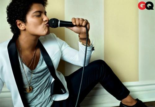 Bruno Mars dans GQ (avril 2013)