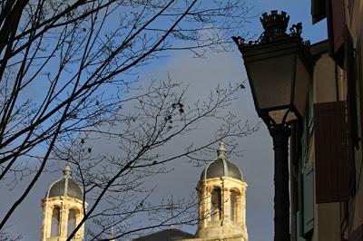Lunéville : clochetons de la chapelle du château