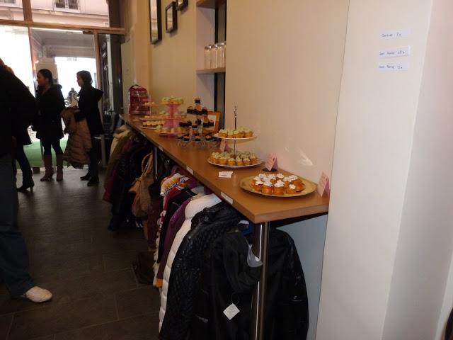 Vide showroom du 16 mars - dégustation de cupcakes / Private sale of the 16th of March - cupcake tasting
