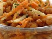 Salade lentilles carottes pommes
