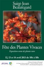 Sortir : La Fête des Plantes Vivaces 2013 à St-Jean-de-Beauregard, les 12, 13 et 14 Avril 2013