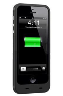 Coque Batterie pour iPhone 5 (Noir ou Blanc), 10 € de réduc' pour VOUS...