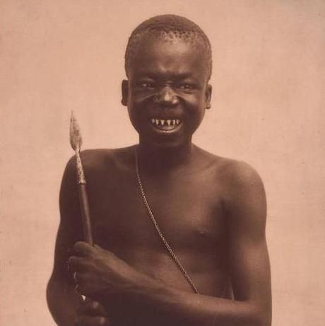 Ota Benga de la tribu pygmée des Mbutis (Congo)
