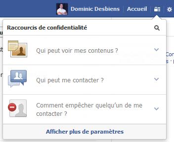 Confidentialité Facebook